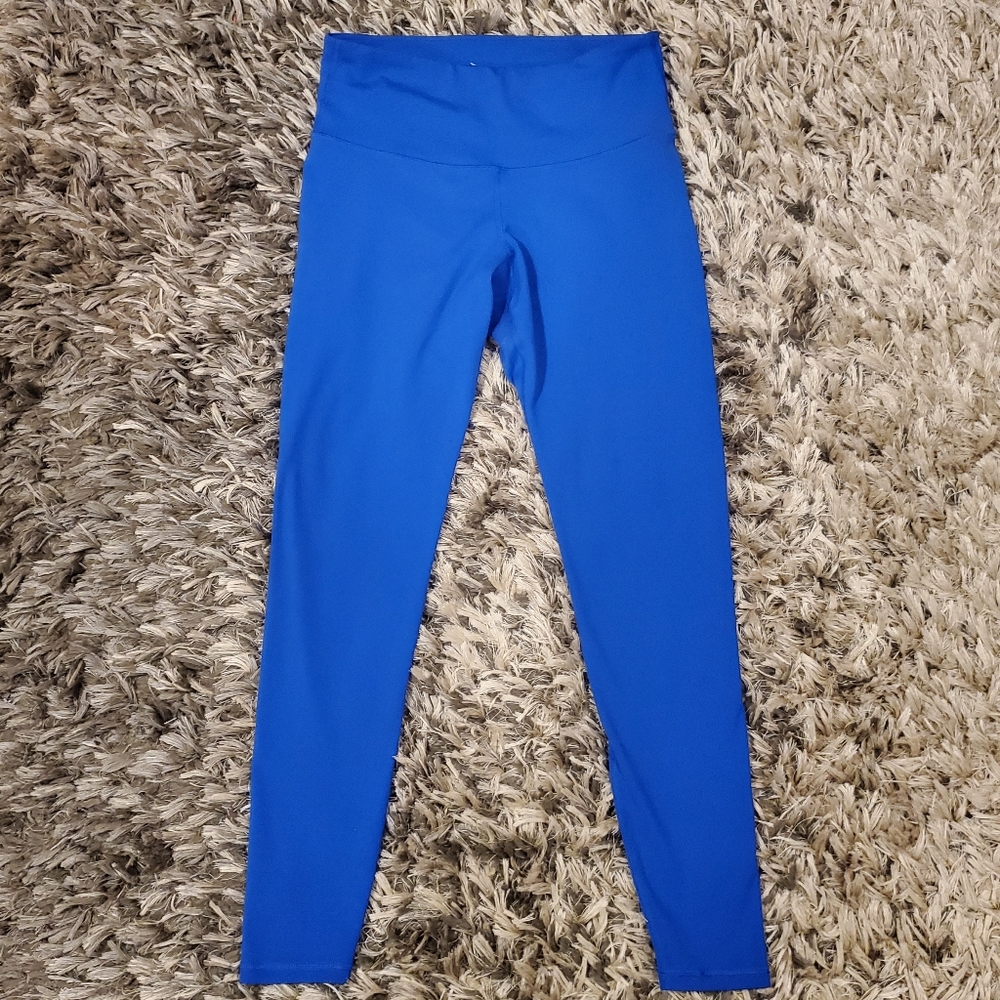 Royal blue leggings, Old Navy, Size large